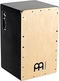 Meinl Percussion Pickup Snarecraft Cajon - Große Trommelkiste mit Tonabnehmer, Snare und Bass Sound - Schlagfläche Baltische Birke (PSC100B)