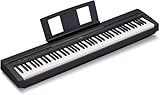 Yamaha Digital Piano P-45B, schwarz – Elektronisches Klavier für Einsteiger für authentisches Klavierspielen – Kompaktes & leicht zu bedienendes Digital Piano