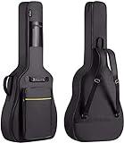 CAHAYA Gitarrentasche Akustikgitarre Gig Bag Guitar Case wasserdicht gepolsterte Gitarre Rucksack Verdickte Gitarrentasche für 39 40 41 Zoll Gitarren CY0152