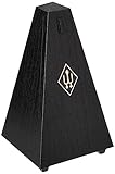 Wittner Metronom 845161 Kunststoffgehäuse ohne Glocke Taktell Pyramidenform schwarz