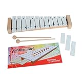 Sopran-Glockenspiel inkl. 3 Halbtöne Sopranmetallophon | Wiemann Lehrmittel