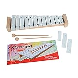 Sopran-Glockenspiel inkl. 3 Halbtöne Sopranmetallophon | Wiemann Lehrmittel